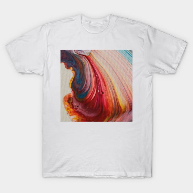 Waterfall of colors T-Shirt by NJORDUR